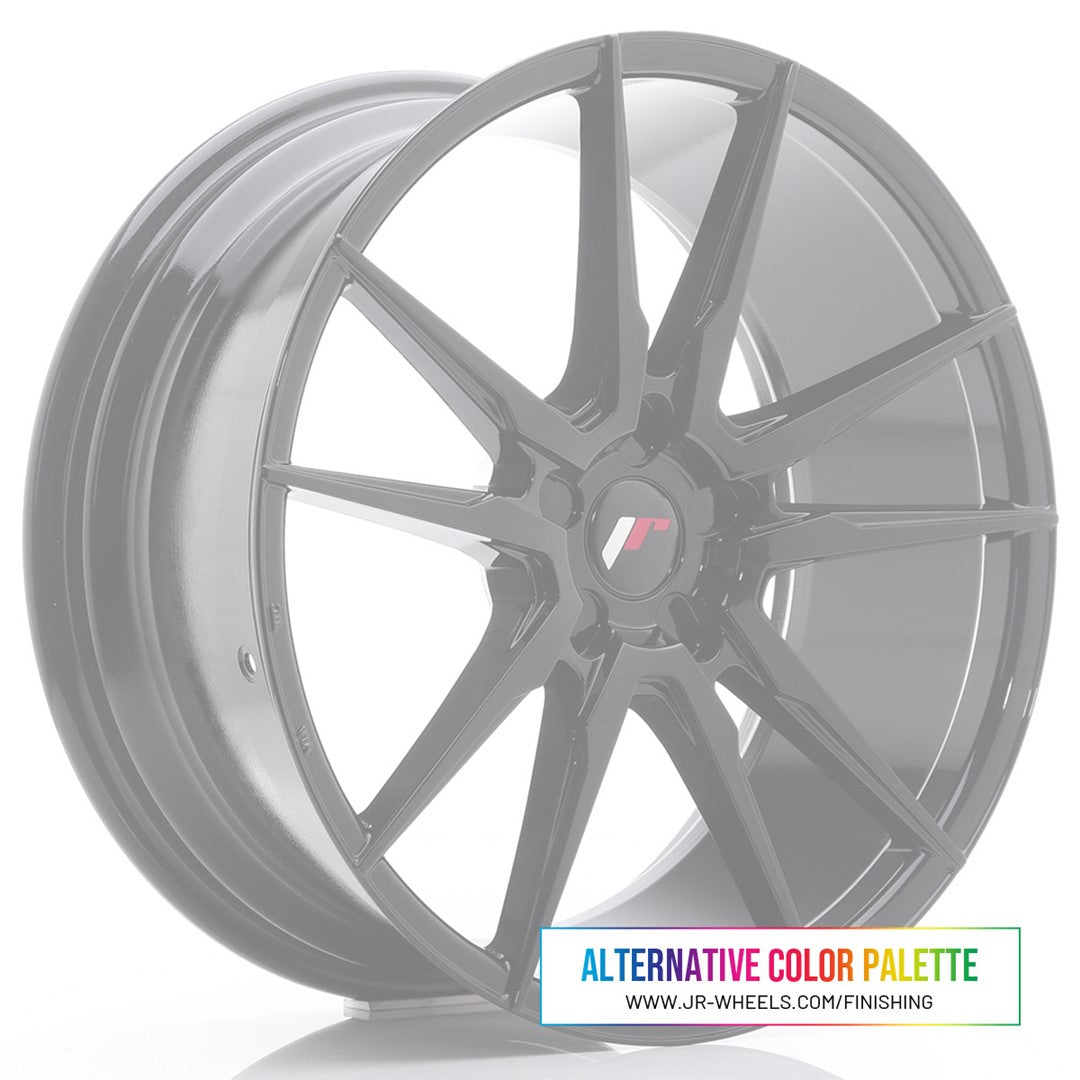 Japan Racing JR-21 20x8.5" (5 trous - sur mesure) ET20-40, Couleur Personnalisée