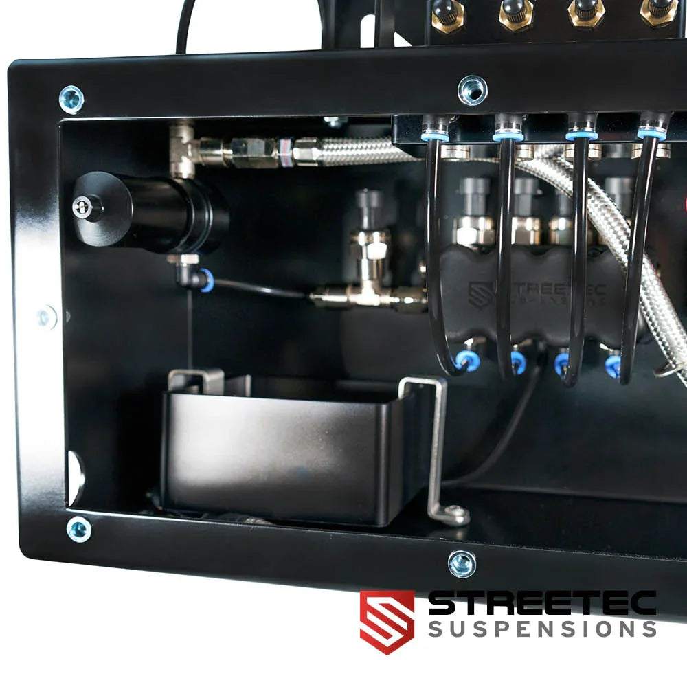 STREETEC Autoleveling Modul-Kit – Vorgefertigtes Unterboden-Kit (ohne Bohren) + 19 L Tank
