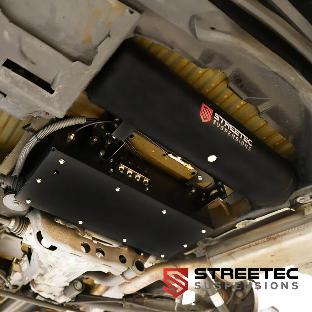 STREETEC Autoleveling Modul-Kit – Vorgefertigtes Unterboden-Kit (ohne Bohren) + 19 L Tank