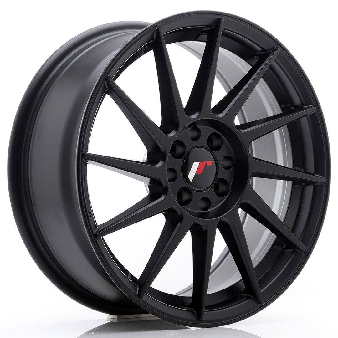 Japan Racing JR-22 17x7" 4x100/114.3 ET35, Noir Mat / Satiné