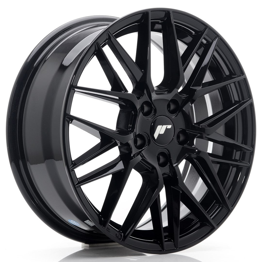 Japan Racing JR-28 17x7" 5x112 ET40, Noir Brillant