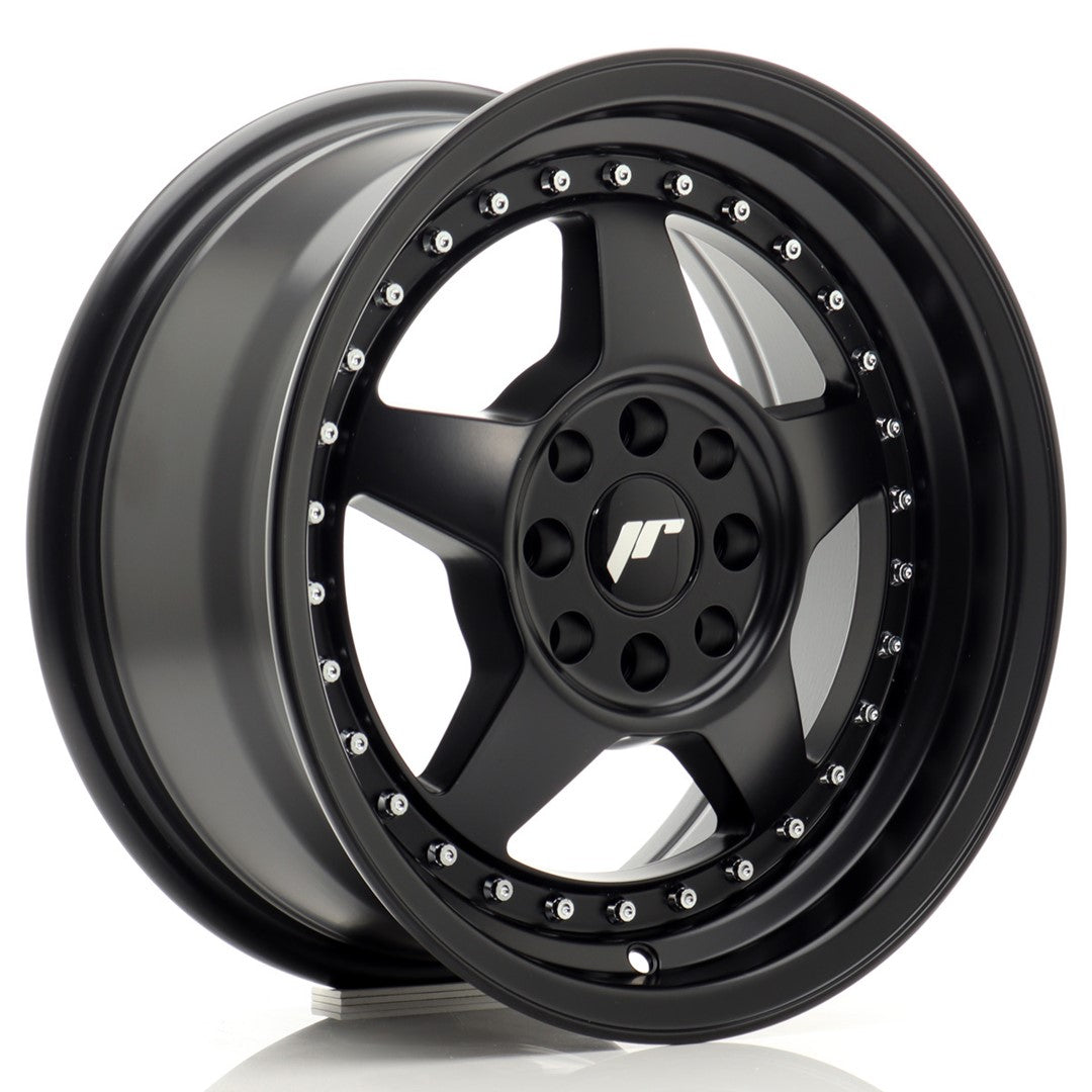 Japan Racing JR-6 15x7" 4x100/108 ET25, Noir Mat