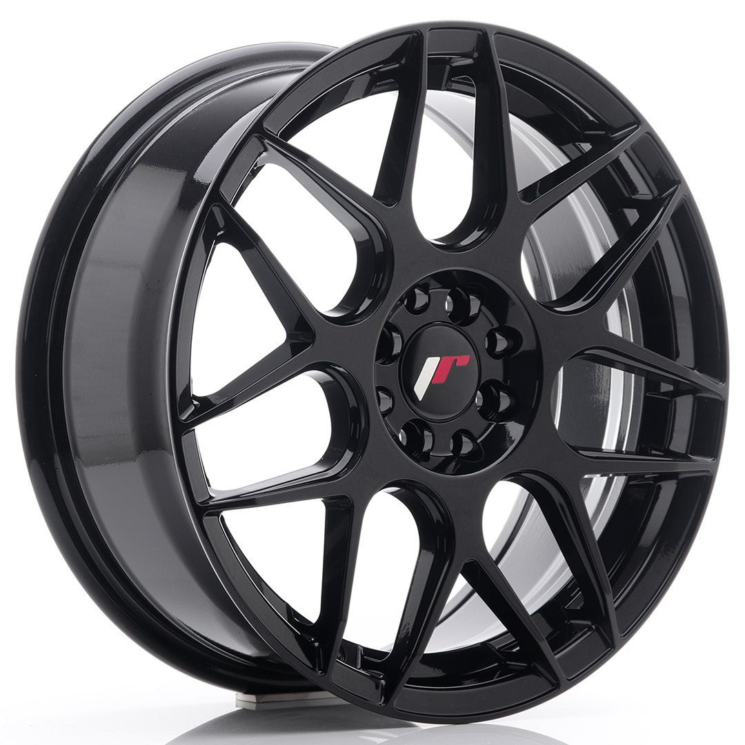 Japan Racing JR-18 17x7" 4x100/114.3 ET40, Noir Brillant