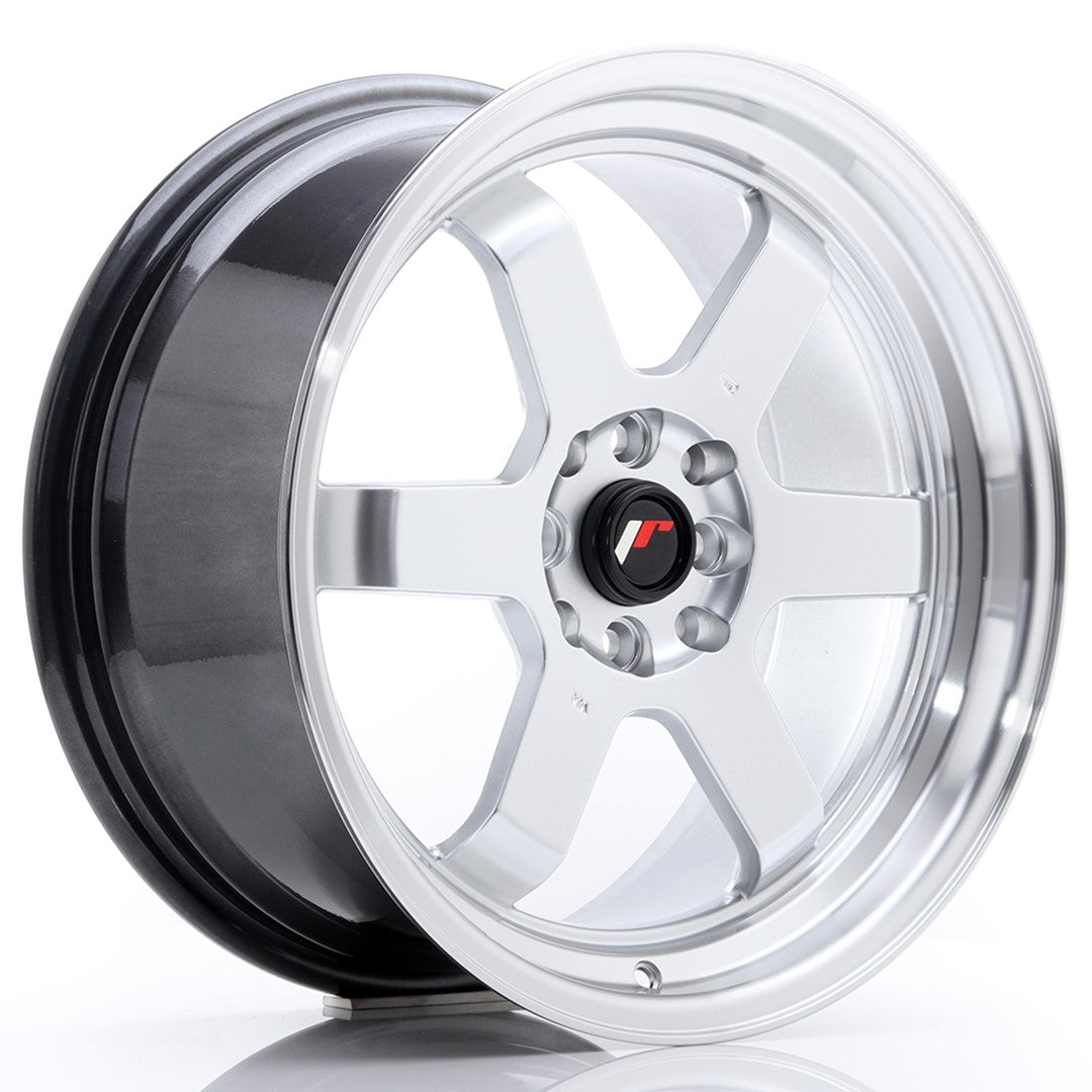 Japan Racing JR-12 17x8" 4x100/114.3 ET33, Gris Argenté