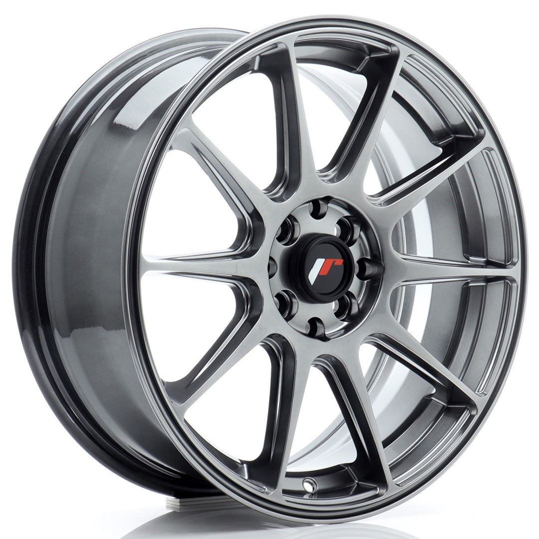 Japan Racing JR-11 17x7" 5x112/114.3 ET35, Hyper Black