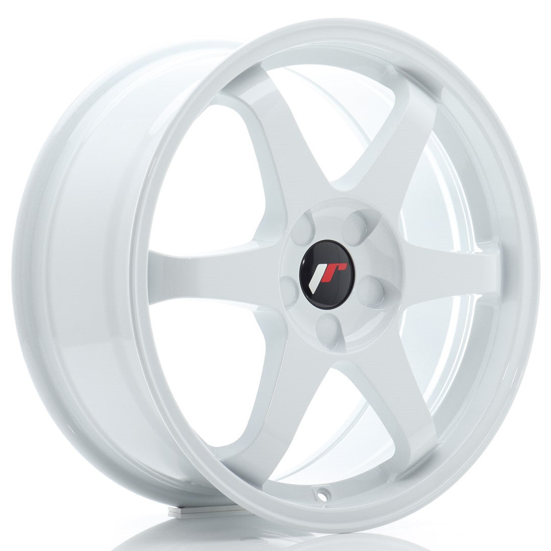 Japan Racing JR-3 18x8" (5 trous - sur mesure) ET20-45, Blanc