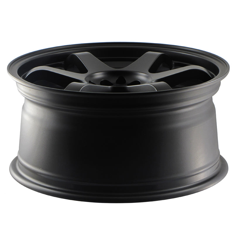 Japan Racing JR-3 17x8" 4x100/114.3 ET35, Noir Mat / Satiné