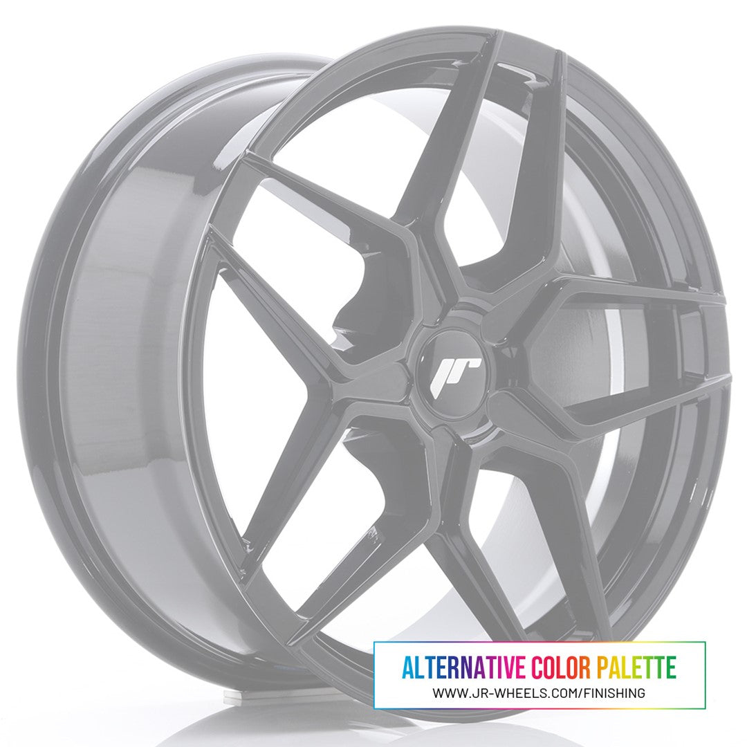 Japan Racing JR-34 18x8" (5 trous - sur mesure) ET20-42, Couleur Personnalisée