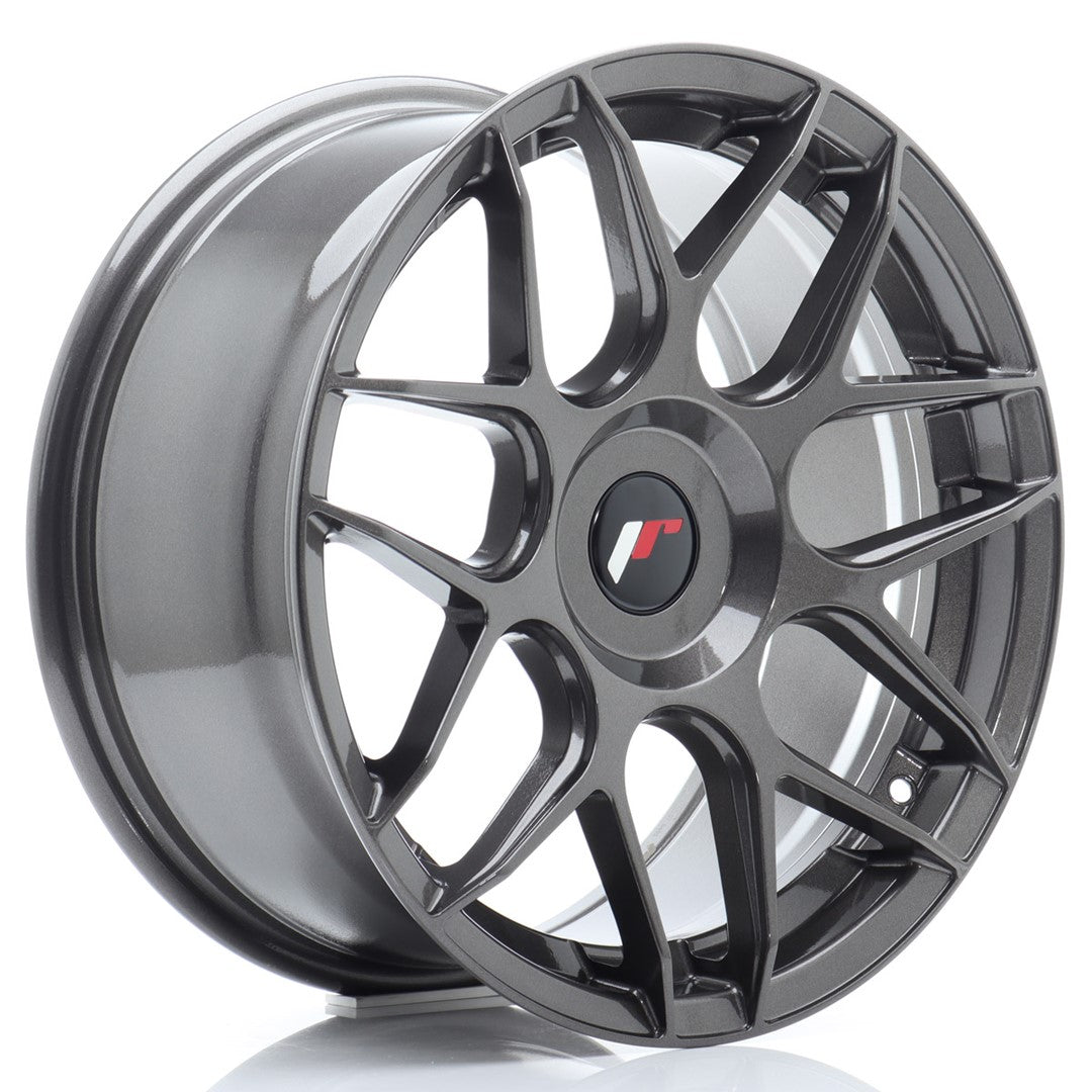 Japan Racing JR-18 17x8" (4 & 5 trous - sur mesure) ET35, Hyper Gray