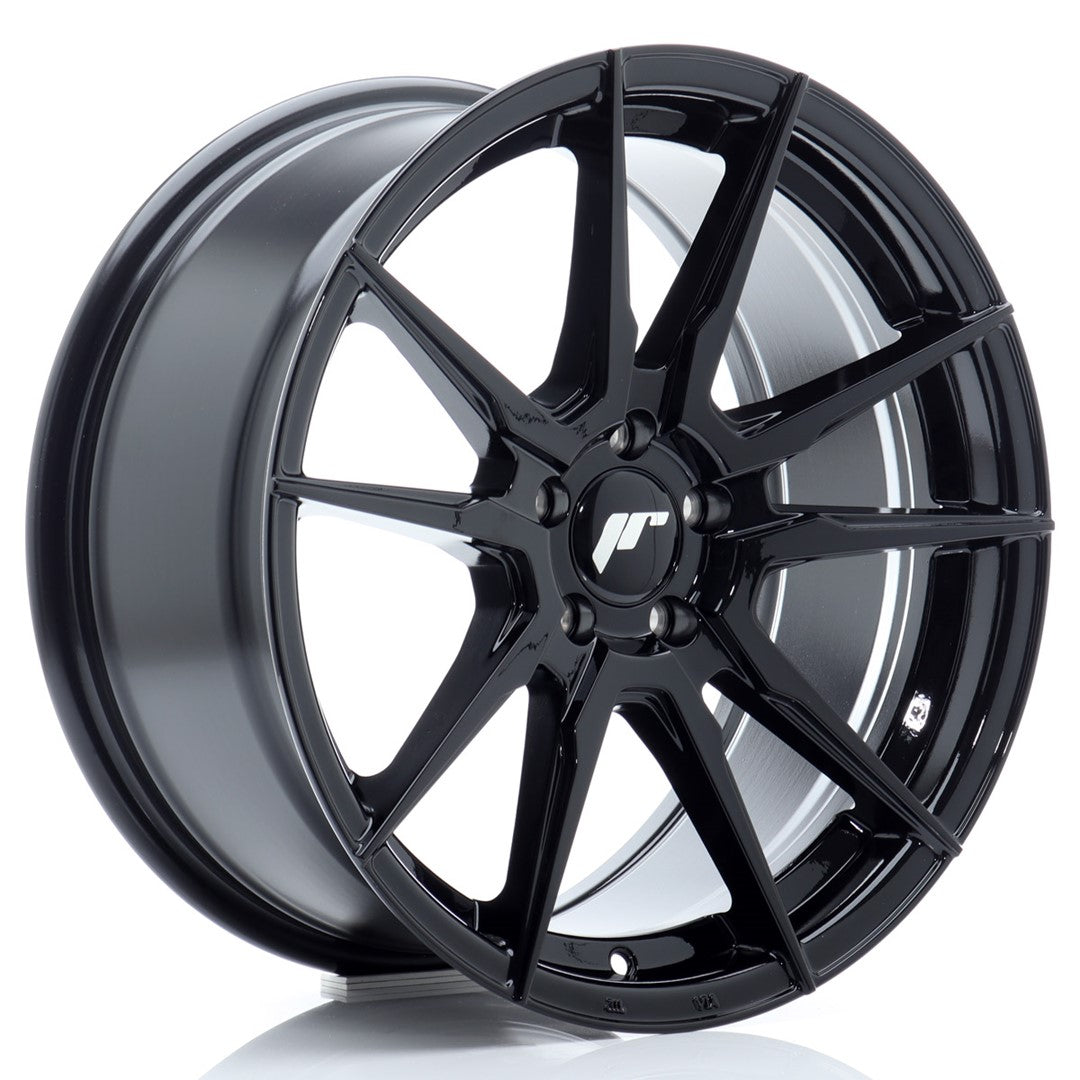 Japan Racing JR-21 17x8" 5x100 ET35, Noir Brillant