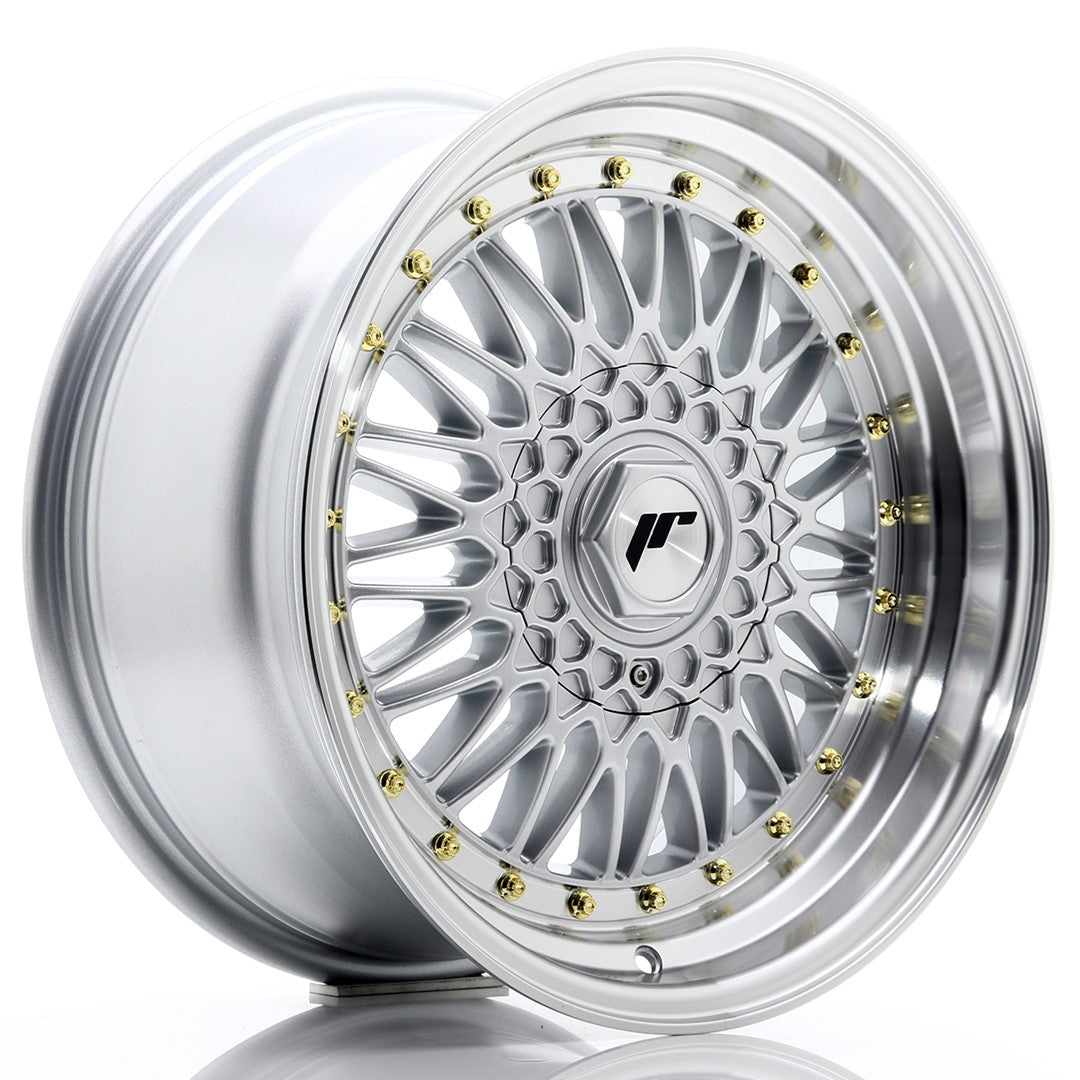 Japan Racing JR-9 17x8.5" 5x108/112 ET35, Gris Argenté / Poli