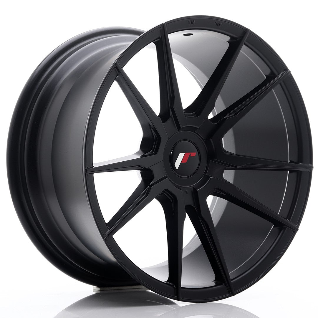 Japan Racing JR-21 Extreme Concave 18x9.5" (4 & 5 trous - sur mesure) ET20-40, Noir Mat / Satiné