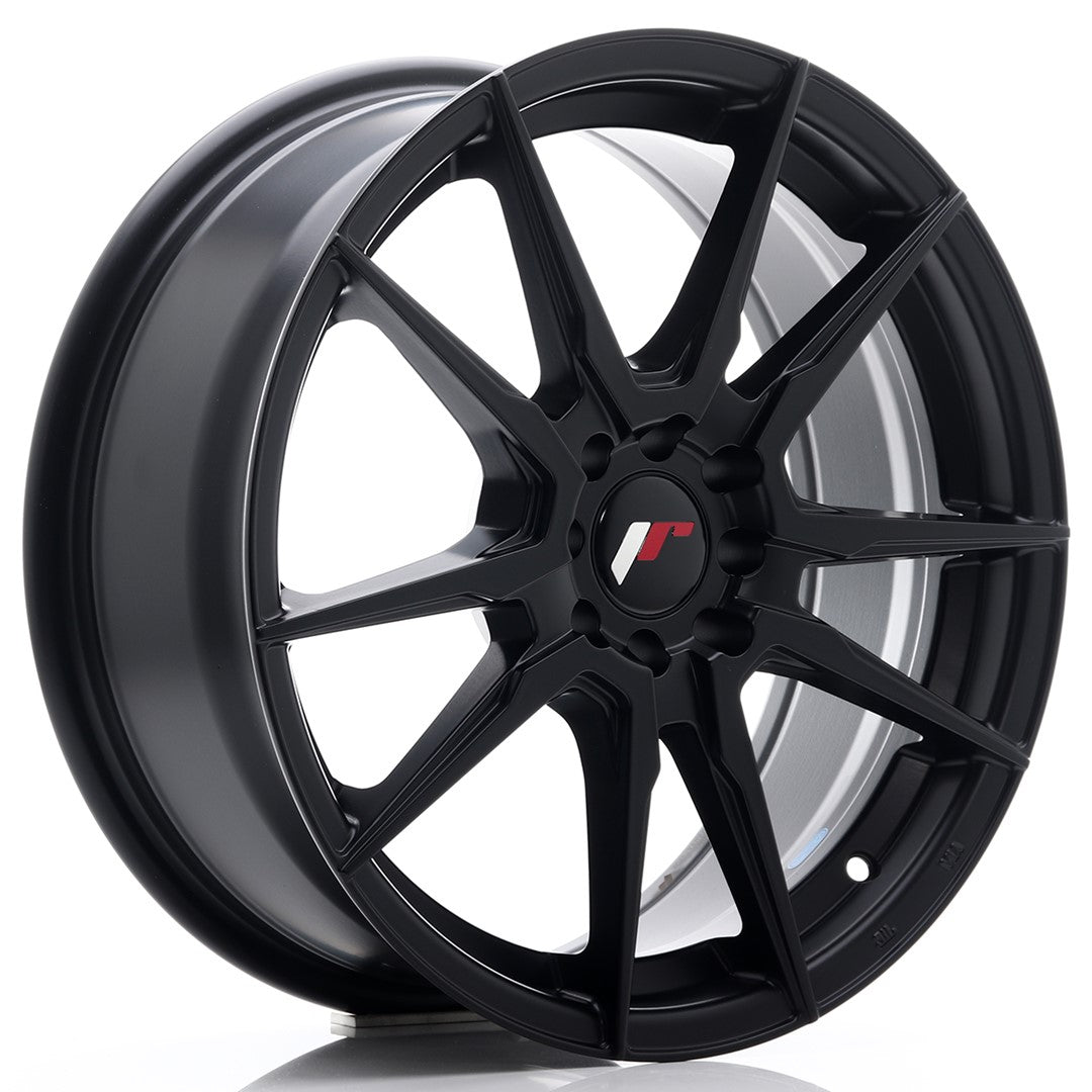 Japan Racing JR-21 17x7" 5x108/112 ET40, Noir Mat / Satiné