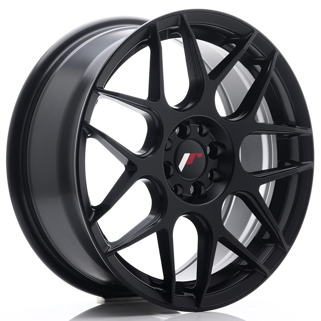Japan Racing JR-18 17x7" 5x100/114.3 ET40, Noir Mat / Satiné