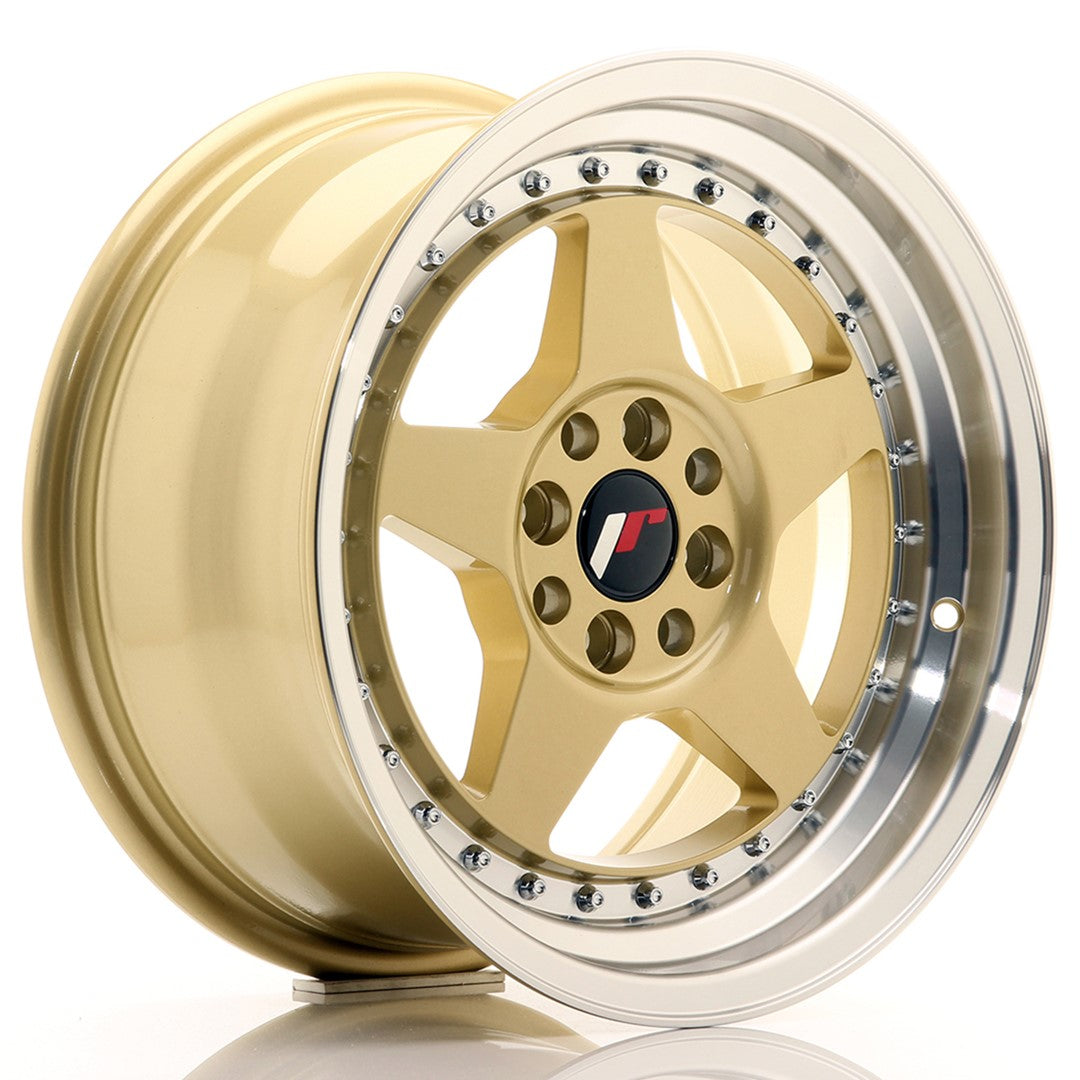 Japan Racing JR-6 16x8" 4x100/114.3 ET30, Or / Doré