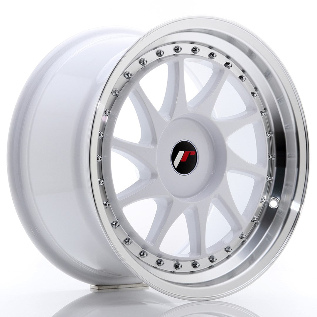 Japan Racing JR-26 17x9" (4 & 5 trous - sur mesure) ET20-35, Blanc
