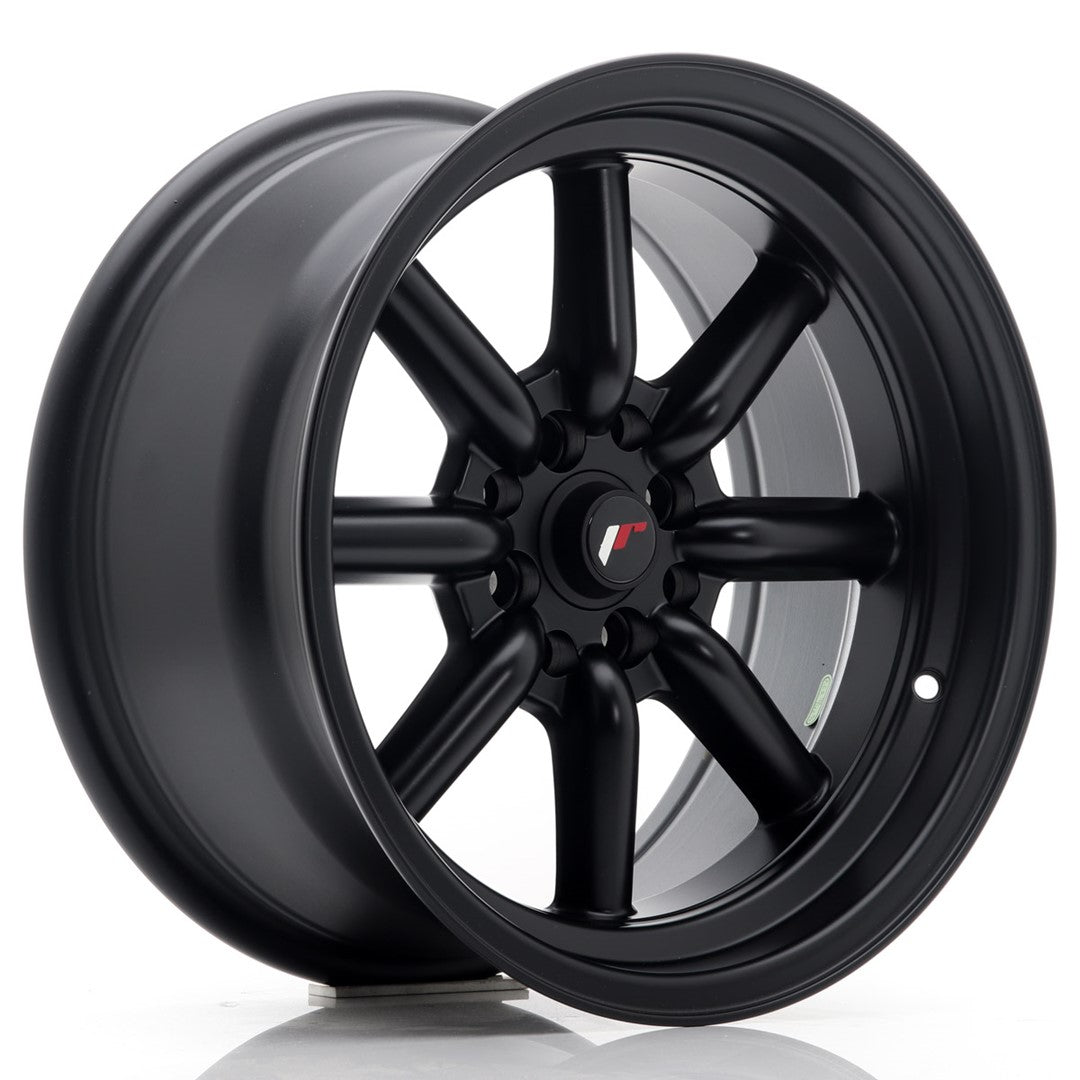 Japan Racing JR-19 16x8" 4x100/114.3 ET0, Noir Mat / Satiné