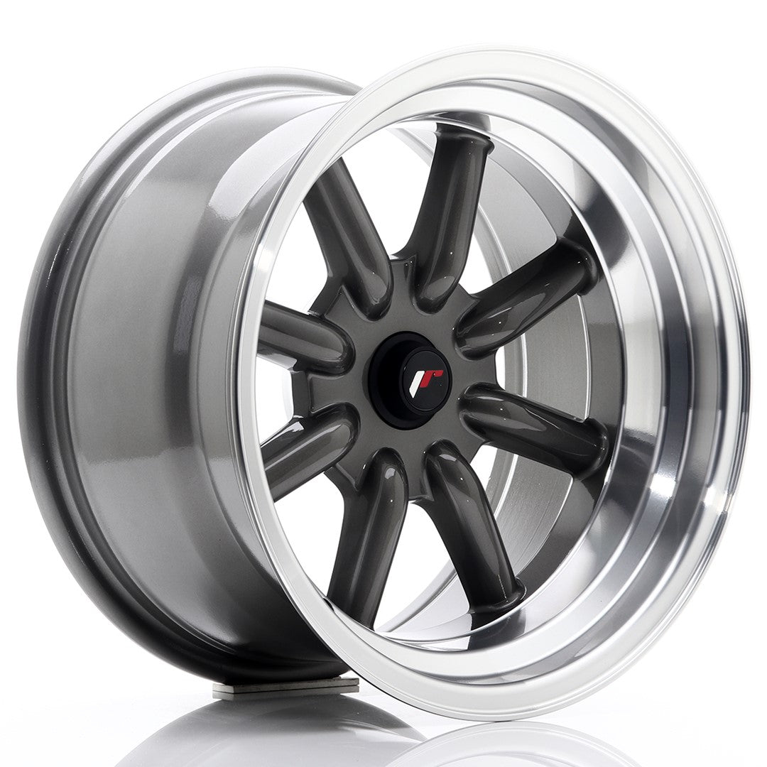 Japan Racing JR-19 16x9" (4 & 5 trous - sur mesure) ET-25, Gunmetal