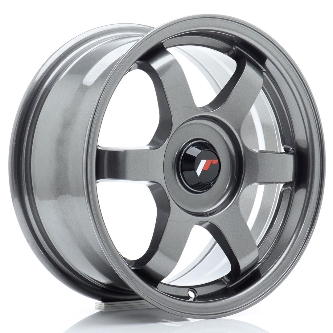 Japan Racing JR-3 15x7" (4 & 5 trous - sur mesure) ET25-42, Gunmetal