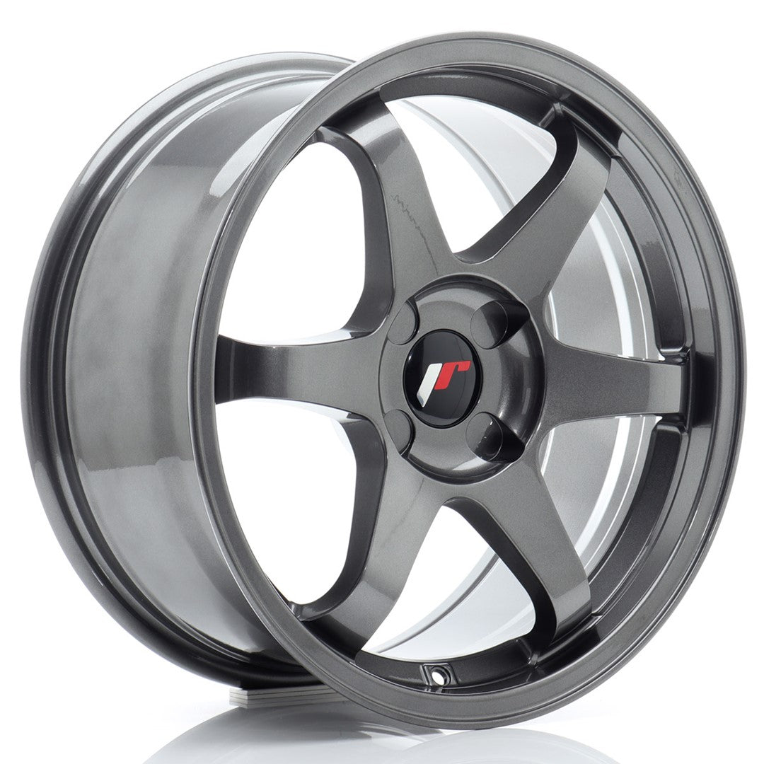 Japan Racing JR-3 17x8" (4 trous - sur mesure) ET20-35, Gunmetal