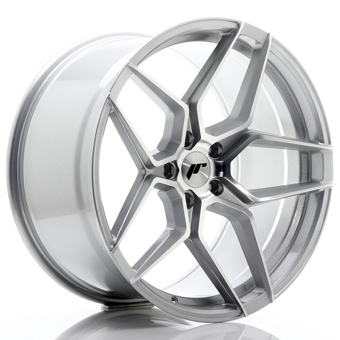 Japan Racing JR-34 Extreme Concave 20x10.5" 5x120 ET35, Gris Argenté / Poli