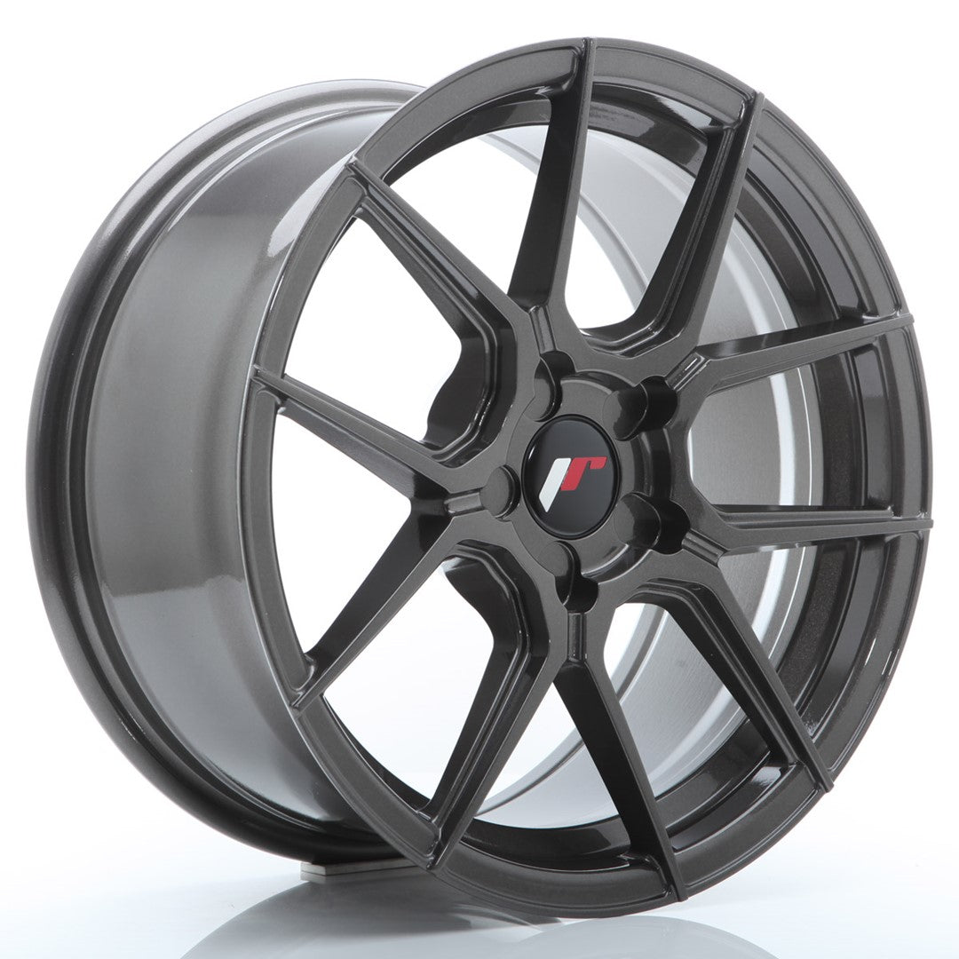 Japan Racing JR-30 17x8" (5 trous - sur mesure) ET20-40, Hyper Gray