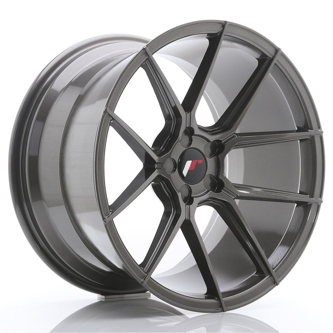 Japan Racing JR-30 Extreme Concave 19x11" (5 trous - sur mesure) ET15-40, Hyper Gray