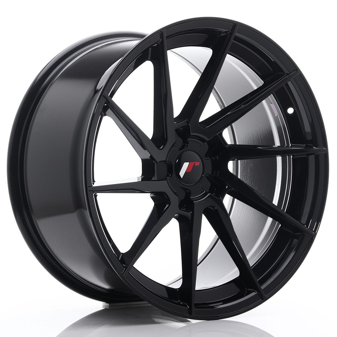 Japan Racing JR-36 Extreme Concave 20x10.5" (5 trous - sur mesure) ET10-30, Noir Brillant