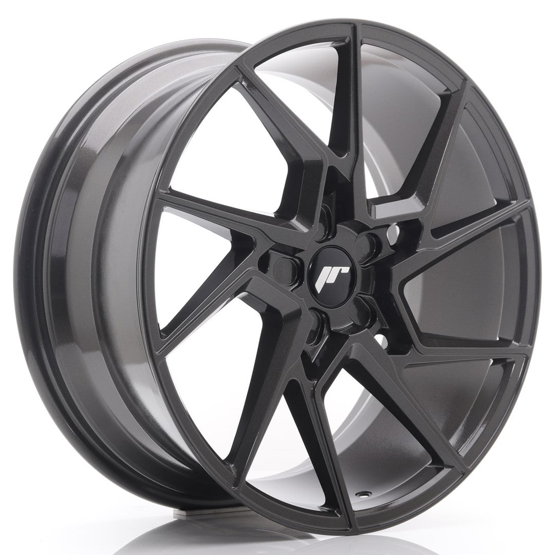 Japan Racing JR-33 Extreme Concave 20x9" (5 trous - sur mesure) ET40-48, Hyper Gray
