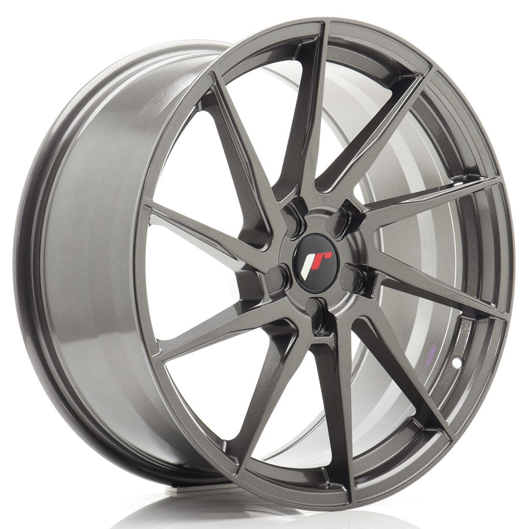 Japan Racing JR-36 Extreme Concave 20x9" (5 trous - sur mesure) ET15-38, Hyper Gray