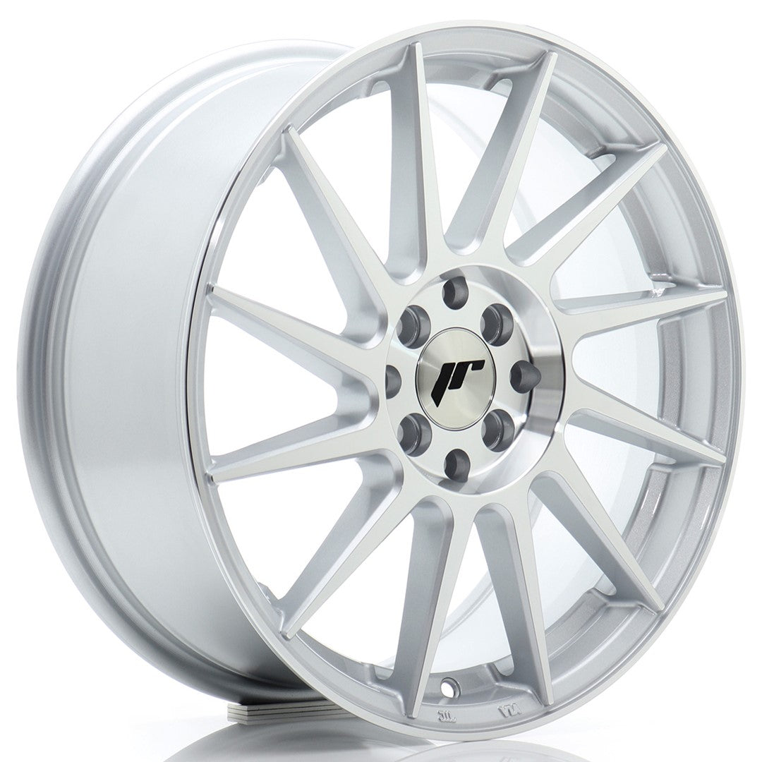 Japan Racing JR-22 17x7" 4x100/108 ET25, Gris Argenté