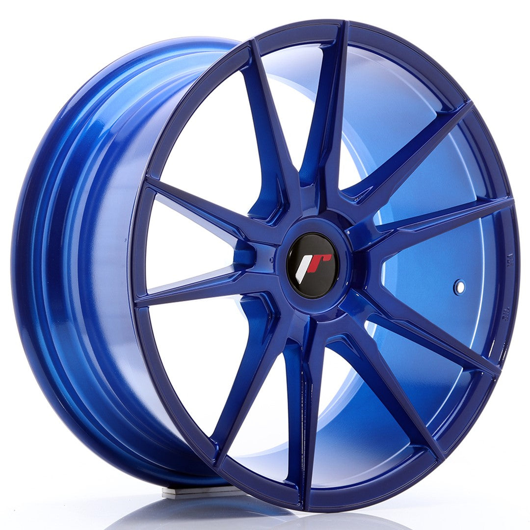 Japan Racing JR-21 18x8.5" (4 & 5 trous - sur mesure) ET20-40, Bleue