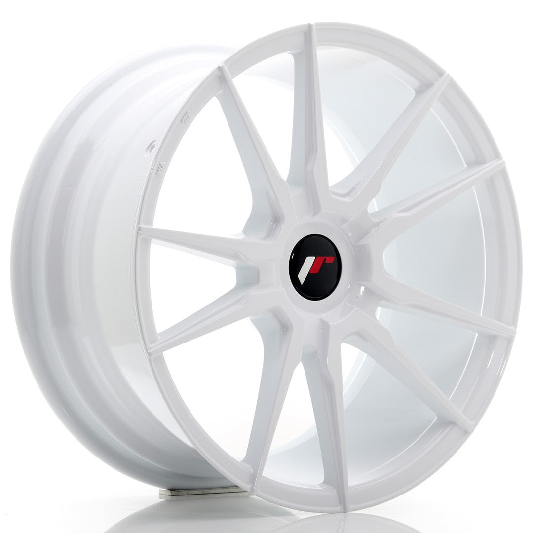 Japan Racing JR-21 18x8.5" (4 & 5 trous - sur mesure) ET20-40, Blanc