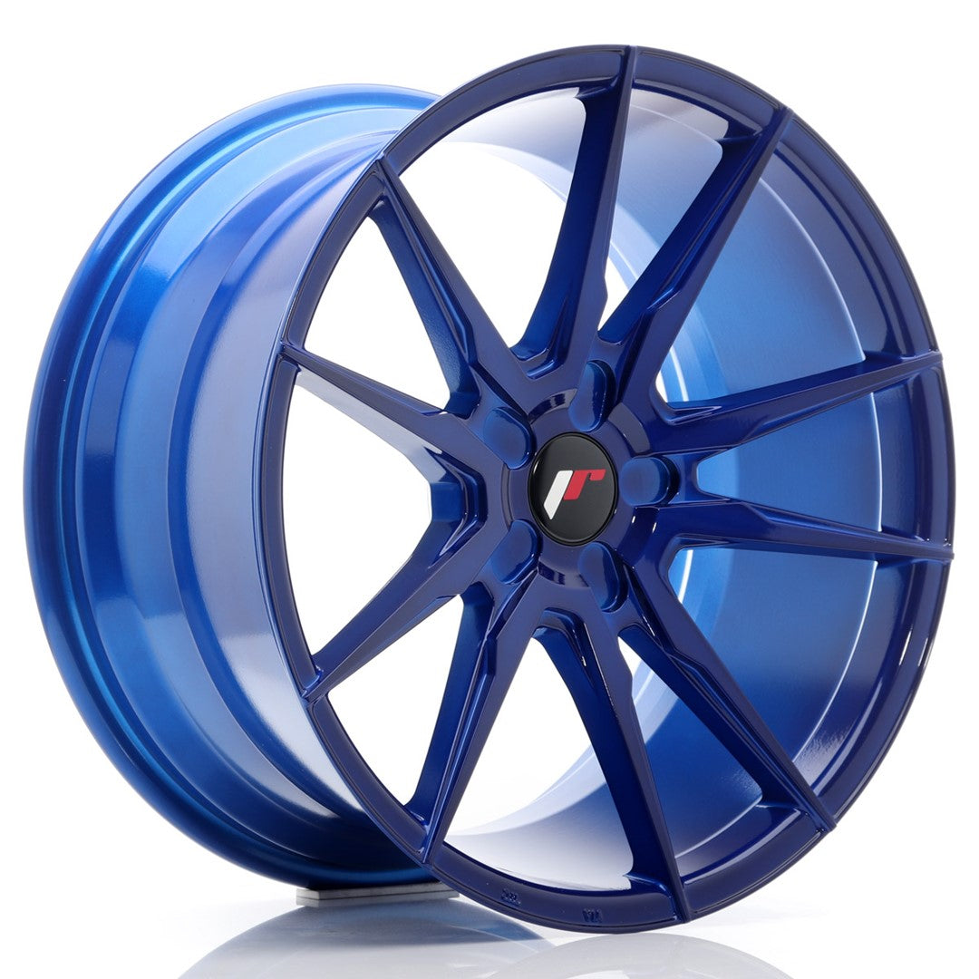 Japan Racing JR-21 Extreme Concave 19x9.5" (5 trous - sur mesure) ET20-40, Bleu