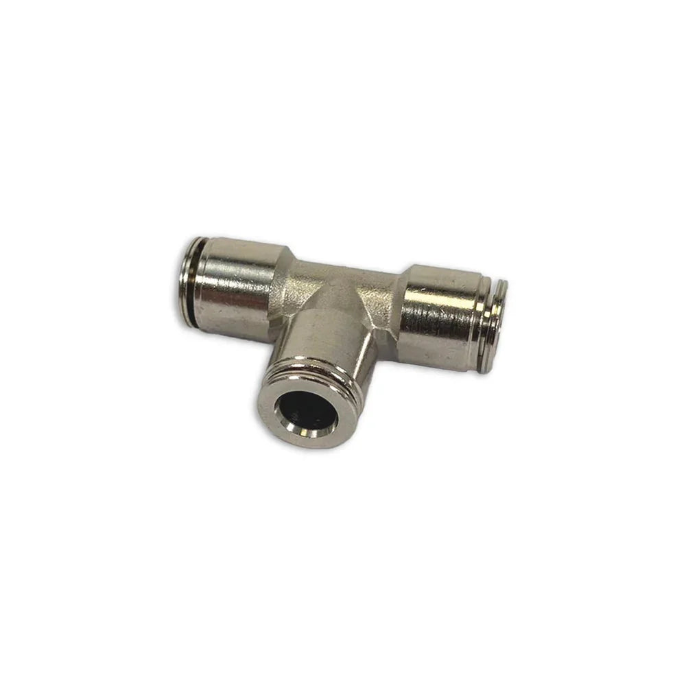 Raccord T - 6 mm push-in metal