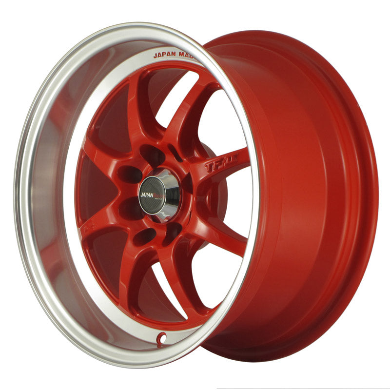 Japan Racing TF-2 15x7.5" 4x100/114.3 ET30, Rouge