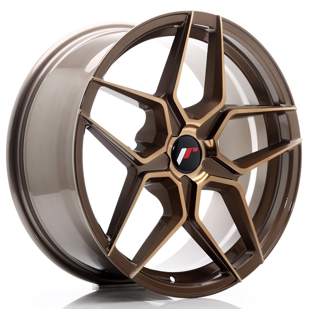 Japan Racing JR-34 18x8" (5 trous - sur mesure) ET20-42, Bronze