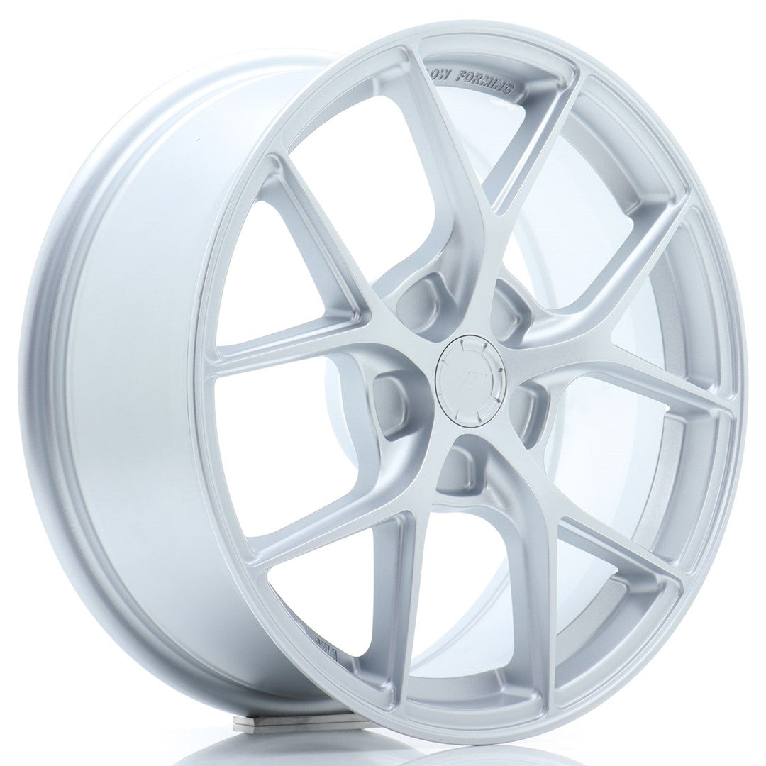 Japan Racing SL-01 Super Light 17x7" (5 trous - sur mesure) ET20-40, Gris Argenté