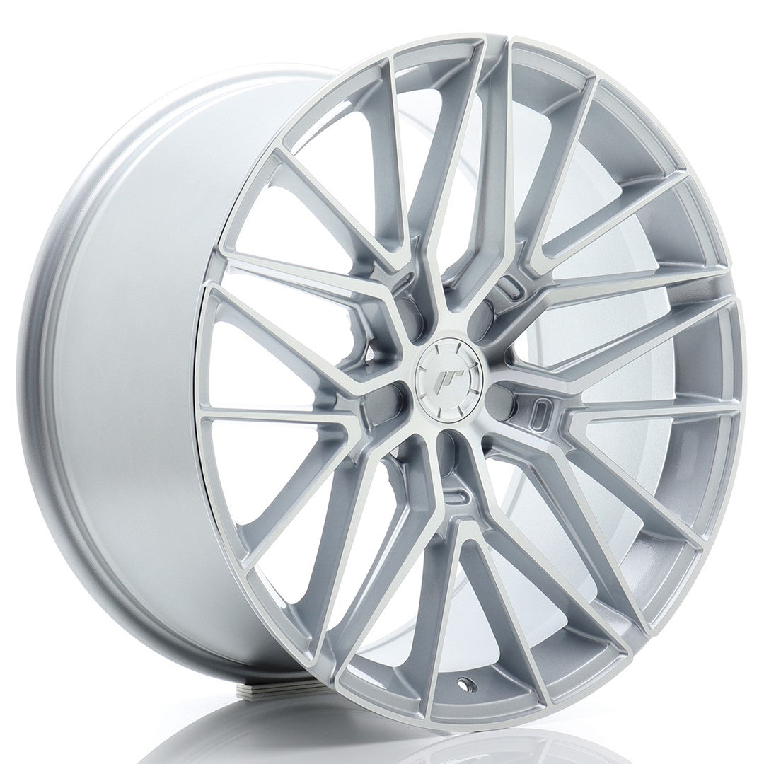 Japan Racing JR-38 20x9" (5 trous - sur mesure) ET20-35, Gris Argenté