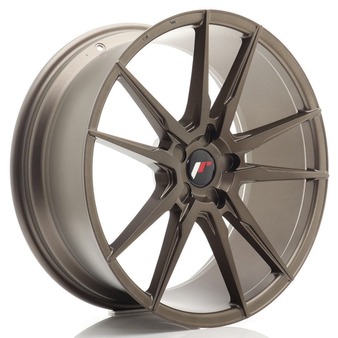 Japan Racing JR-21 20x8.5" (5 trous - sur mesure) ET40, Bronze