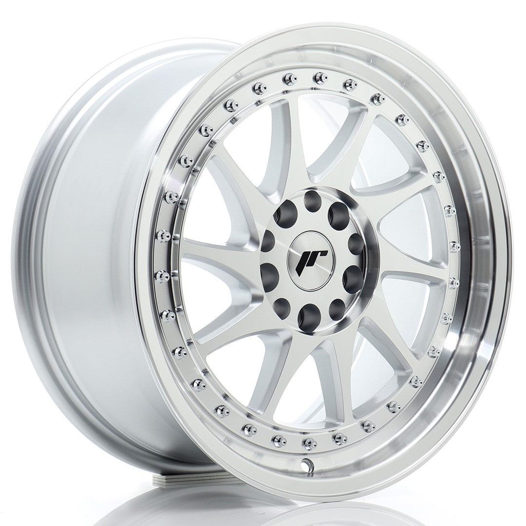 Japan Racing JR-26 17x8" 4x100/114.3 ET35, Gris Argenté