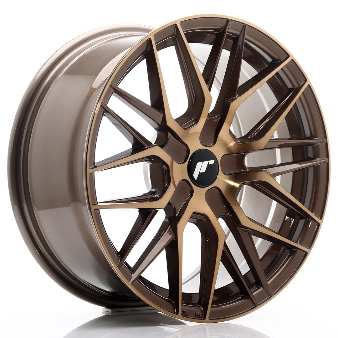 Japan Racing JR-28 17x8" (4 & 5 trous - sur mesure) ET25-40, Bronze
