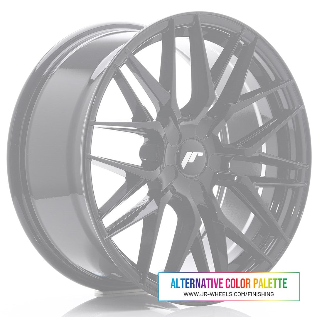 Japan Racing JR-28 18x8.5" (5 trous - sur mesure) ET20-40, Couleur Personnalisée