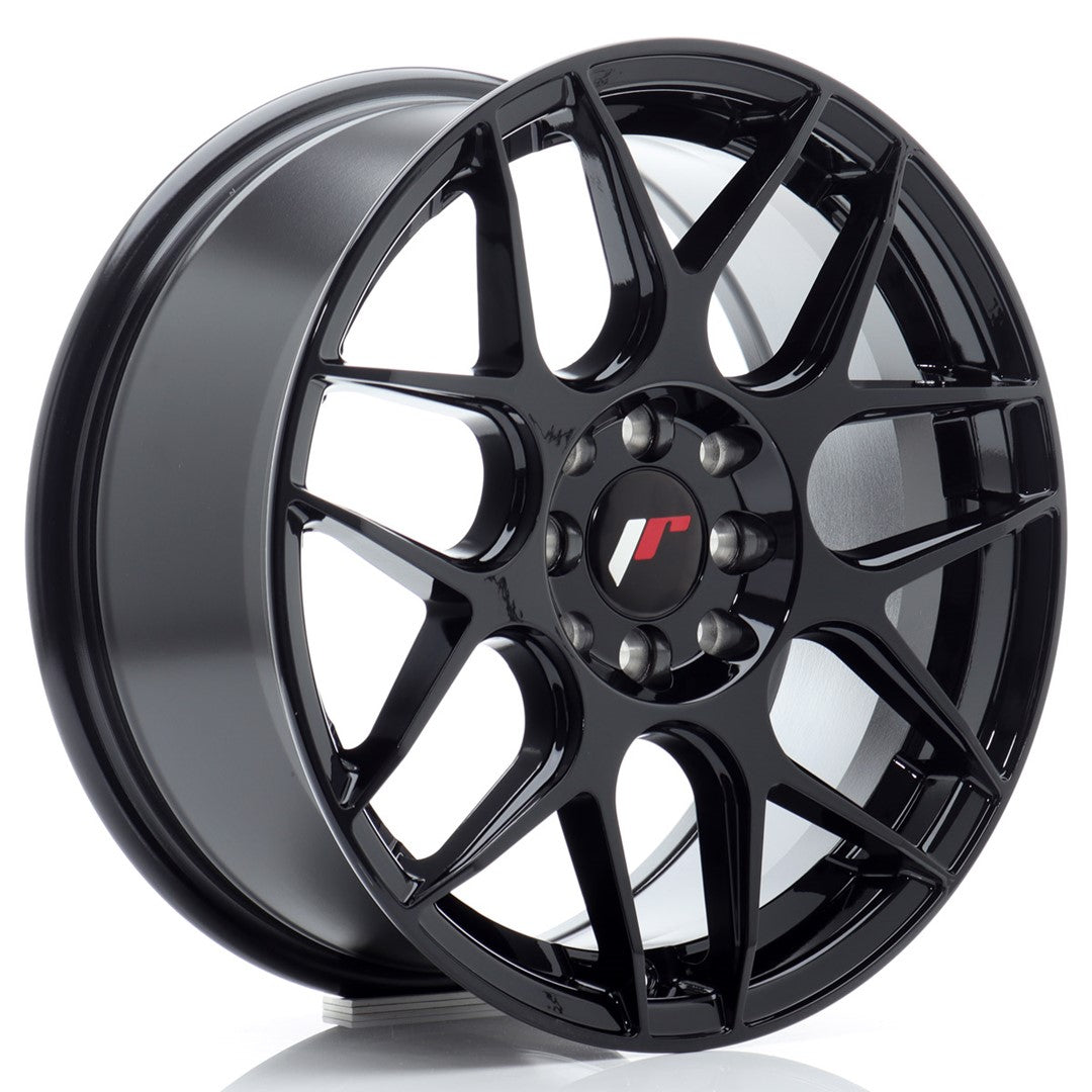 Japan Racing JR-18 16x7" 4x100/114.3 ET35, Noir Brillant