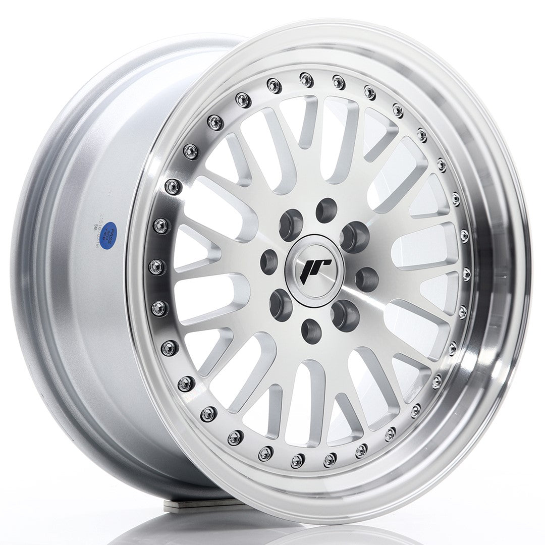Japan Racing JR-10 16x7" 4x100/108 ET30, Gris Argenté / Poli