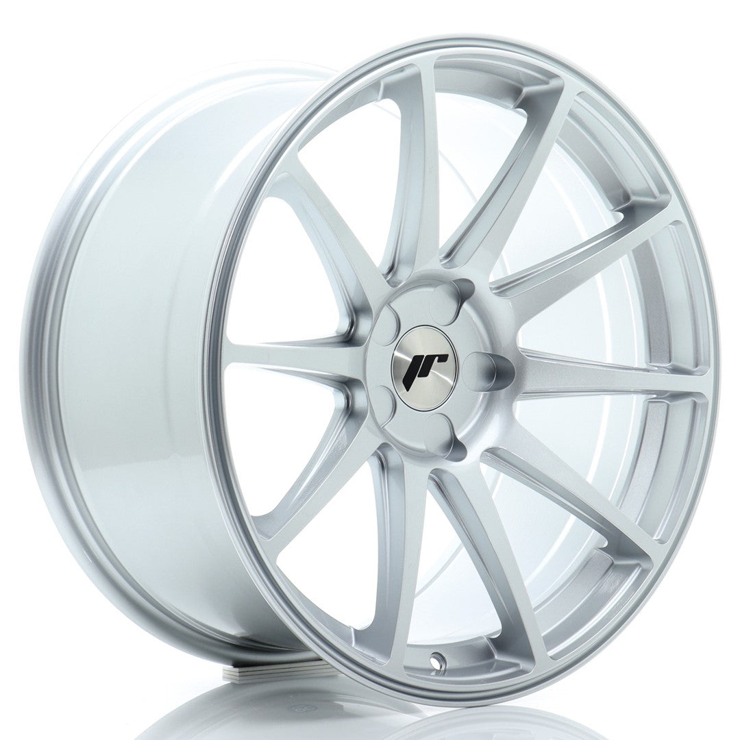Japan Racing JR-11 Extreme Concave 19x9.5" (5 trous - sur mesure) ET15-35, Hyper Silver