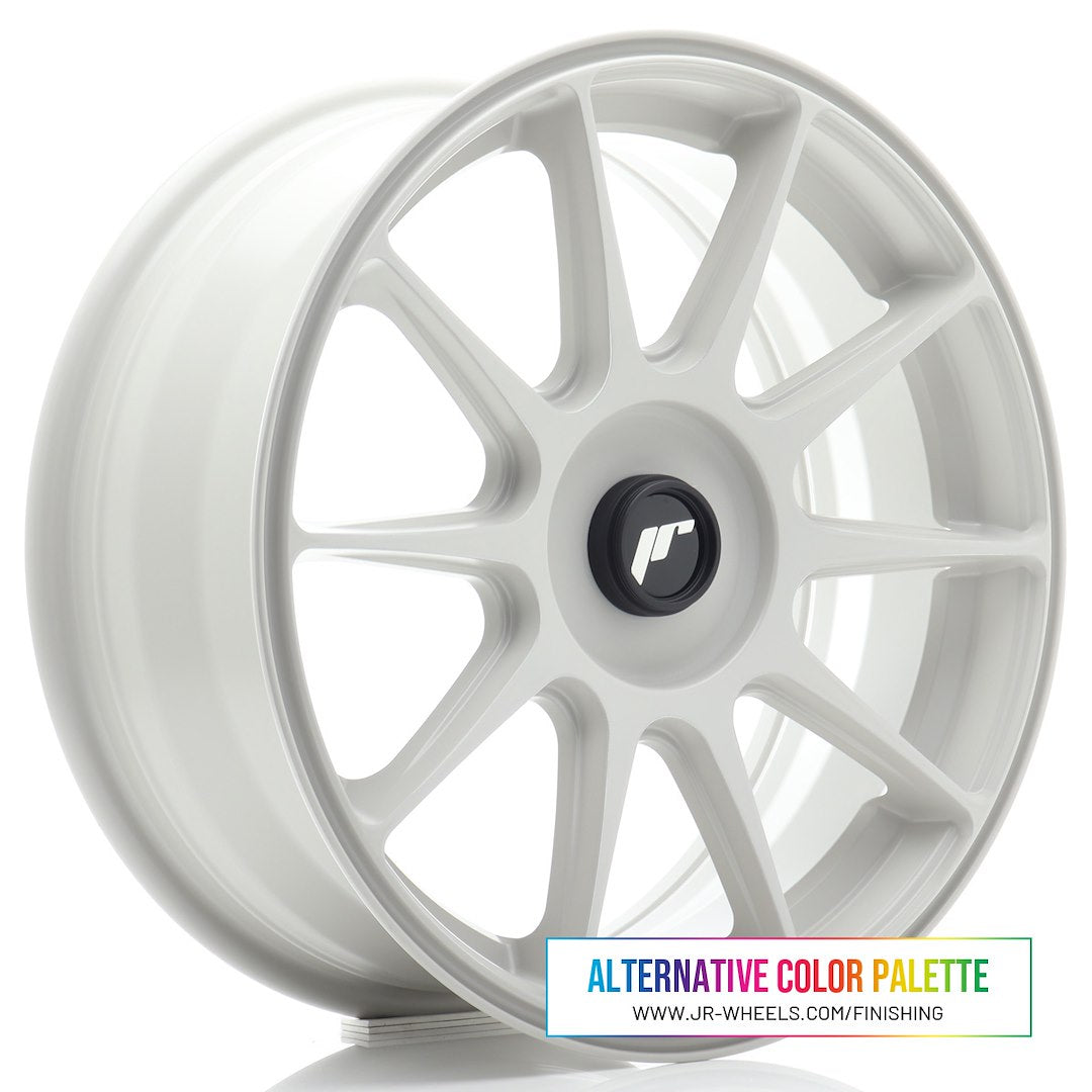 Japan Racing JR-11 17x7" (4 & 5 trous - sur mesure) ET20-38, Couleur Personnalisée !