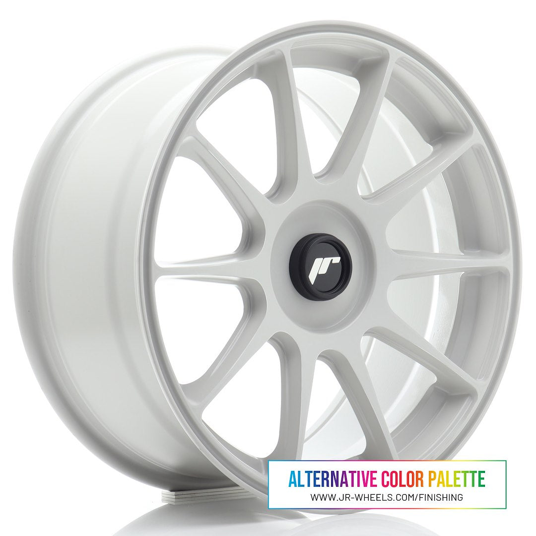 Japan Racing JR-11 17x8" (4 & 5 trous - sur mesure) ET20-35, Couleur Personnalisée !