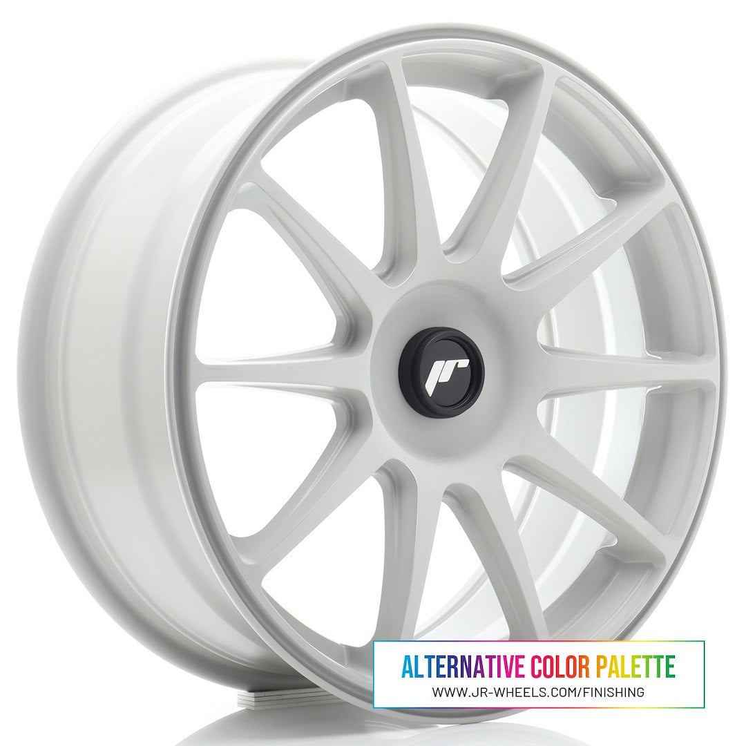 Japan Racing JR-11 18x7.5" (4 & 5 trous - sur mesure) ET20-40, Couleur Personnalisée !