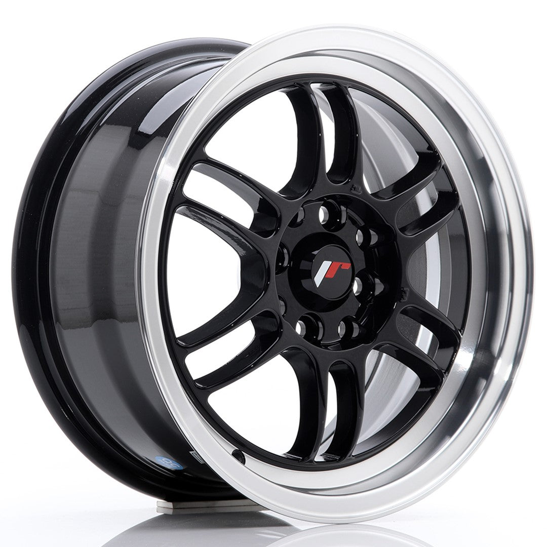 Japan Racing JR-7 15x7" 4x100/114.3 ET38, Noir / Brillant